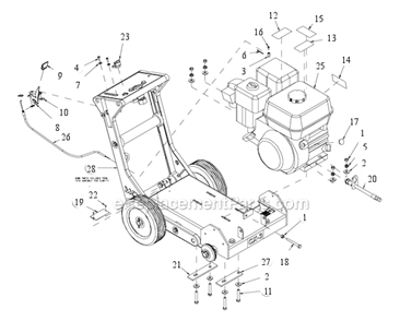 Part Location Diagram of 157577-03 MK Diamond Oil Drain M14 X 3/8 Push